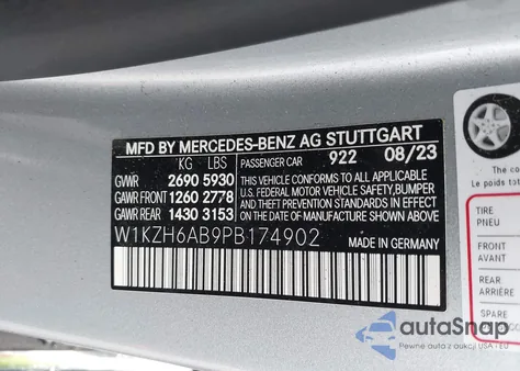 2023 Mercedes-Benz E 450 4M All Terrain from USA, damaged, VIN W1KZH6AB9PB174902